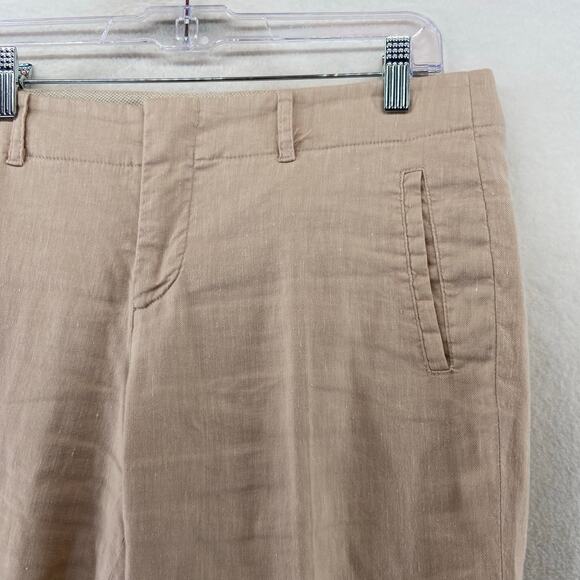 Peruvian Connection Linen Blend Pants Size 8 - Picture 8 of 8